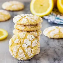 Lemon Crinkle Cookie