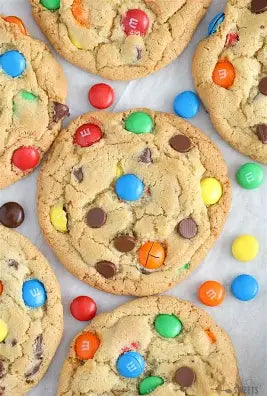 M&M cookie