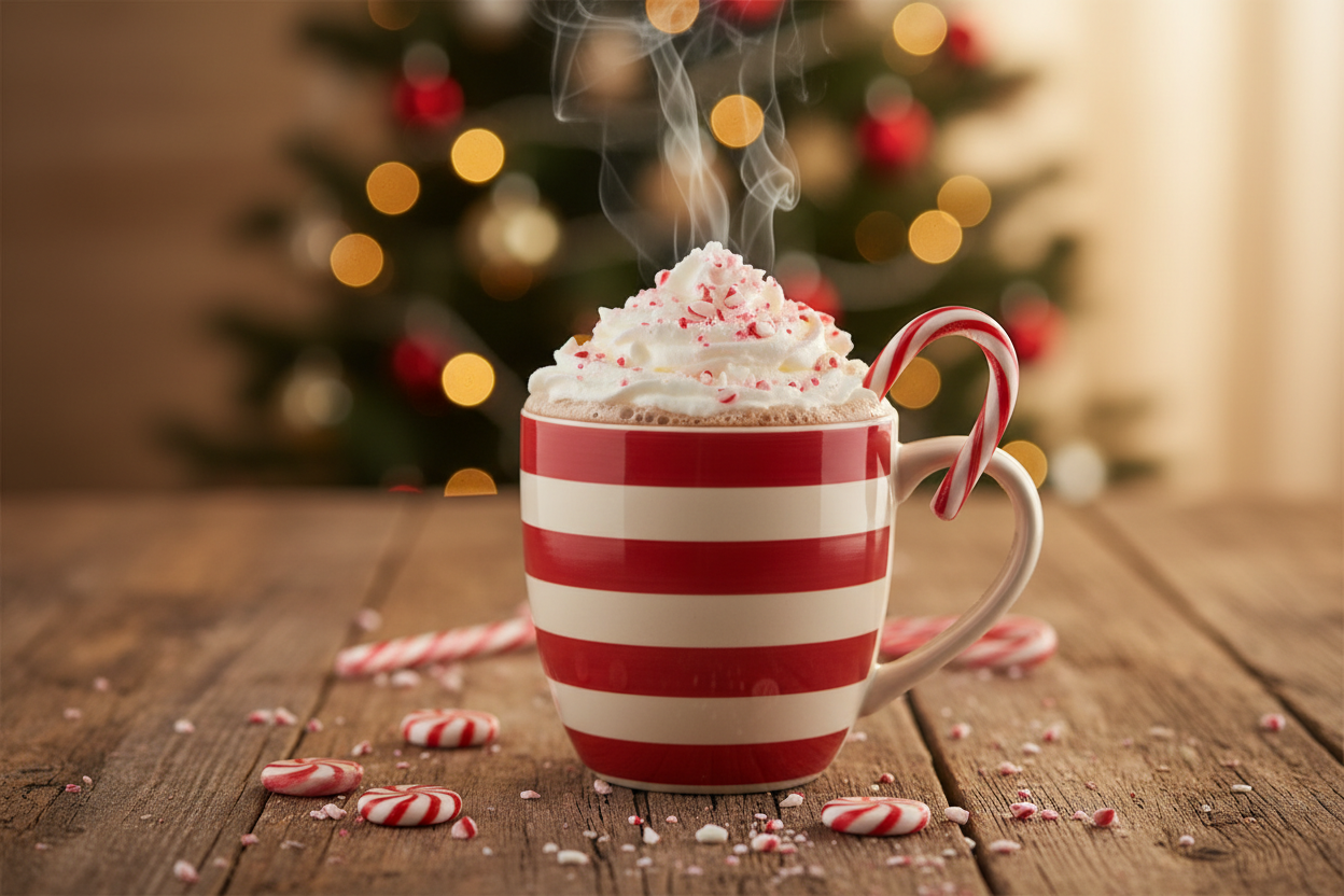 pepermint hot chocolate